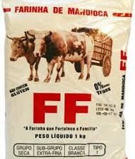 FARINHA DE MANDIOCA FF 1KG