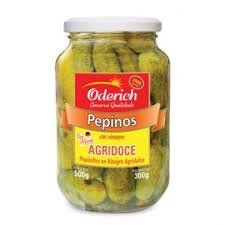 PEPINO EM CONSERVA AGRIDOCE 300 GR