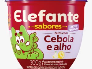 EXTRATO ELEFANTE CEBOLA ALHO 300G