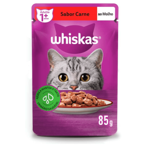 WHISKAS SACHE CARNE 85G