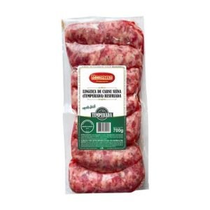 LINGUICA ROANNA CARNE SUINA TEMPERADA 700G